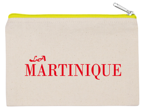 pochette avec inscrit Martinique dessus